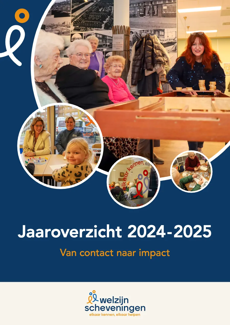 Voorkant van het jaaroverzicht 2024-2025