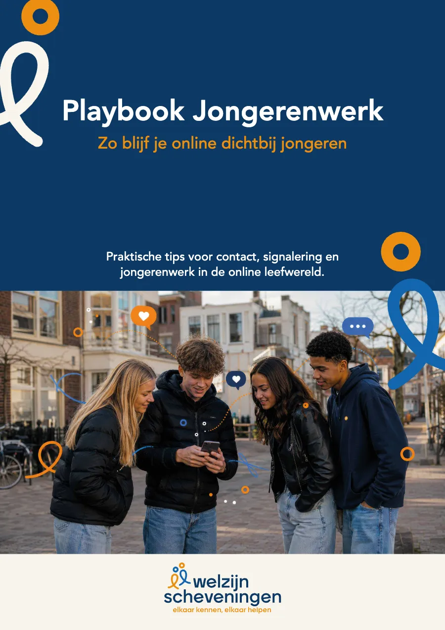 Voorkant van het Playbook Jongerenwerk
